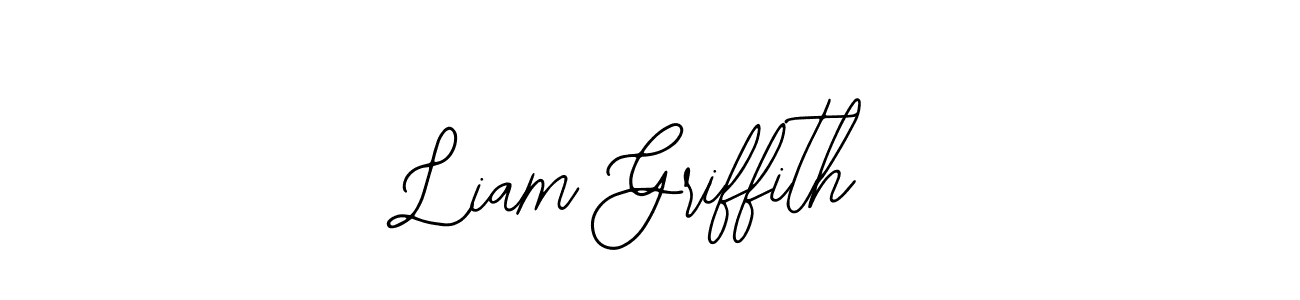 Bearetta-2O07w is a professional signature style that is perfect for those who want to add a touch of class to their signature. It is also a great choice for those who want to make their signature more unique. Get Liam Griffith name to fancy signature for free. Liam Griffith signature style 12 images and pictures png