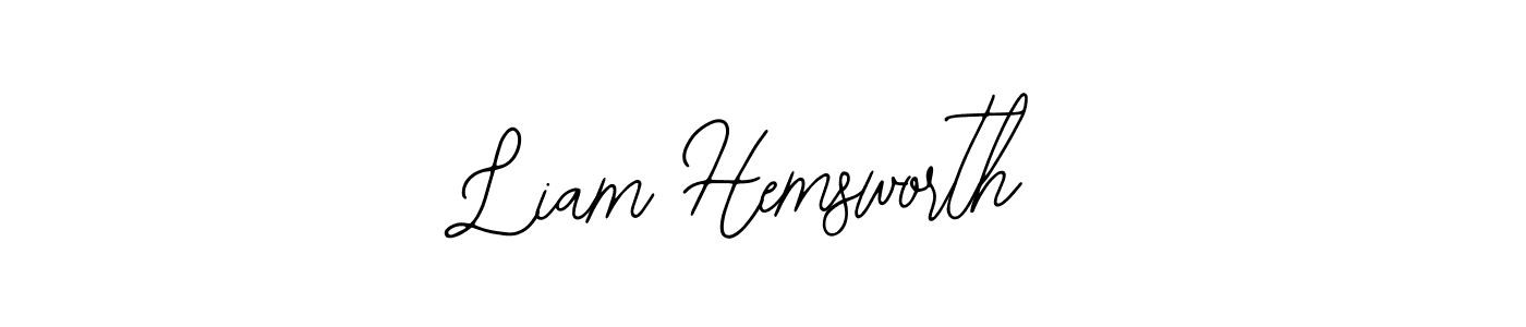 if you are searching for the best signature style for your name Liam Hemsworth. so please give up your signature search. here we have designed multiple signature styles  using Bearetta-2O07w. Liam Hemsworth signature style 12 images and pictures png