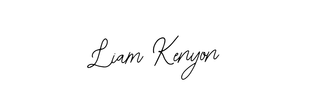 Similarly Bearetta-2O07w is the best handwritten signature design. Signature creator online .You can use it as an online autograph creator for name Liam Kenyon. Liam Kenyon signature style 12 images and pictures png