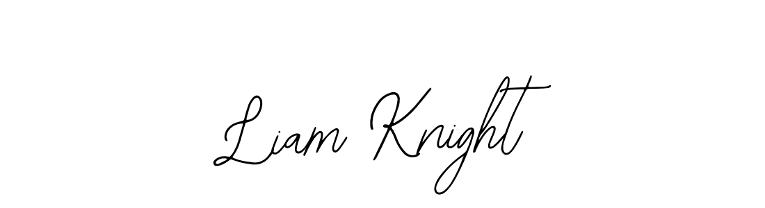 Use a signature maker to create a handwritten signature online. With this signature software, you can design (Bearetta-2O07w) your own signature for name Liam Knight. Liam Knight signature style 12 images and pictures png