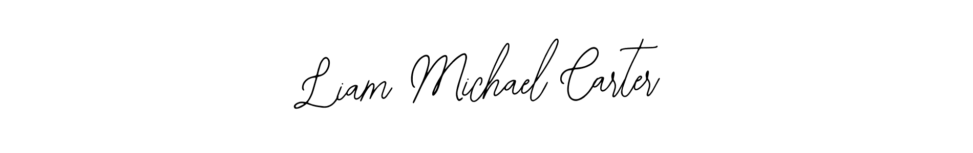 How to make Liam Michael Carter signature? Bearetta-2O07w is a professional autograph style. Create handwritten signature for Liam Michael Carter name. Liam Michael Carter signature style 12 images and pictures png