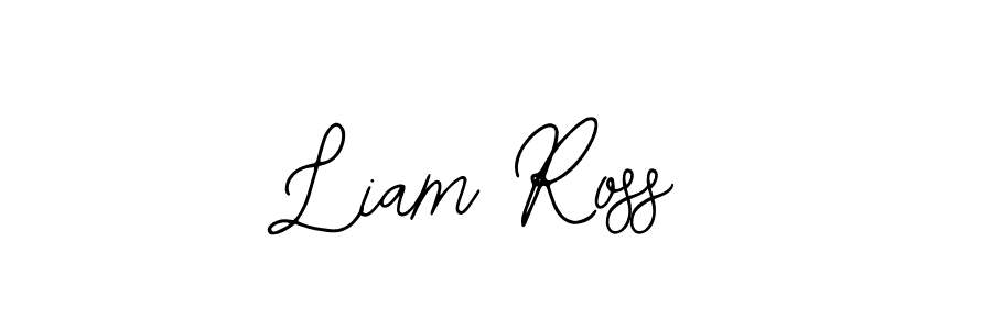 if you are searching for the best signature style for your name Liam Ross. so please give up your signature search. here we have designed multiple signature styles  using Bearetta-2O07w. Liam Ross signature style 12 images and pictures png