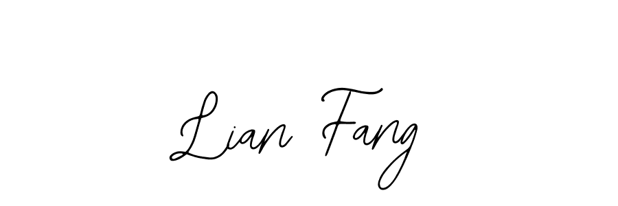 Design your own signature with our free online signature maker. With this signature software, you can create a handwritten (Bearetta-2O07w) signature for name Lian Fang. Lian Fang signature style 12 images and pictures png