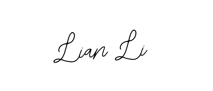 It looks lik you need a new signature style for name Lian Li. Design unique handwritten (Bearetta-2O07w) signature with our free signature maker in just a few clicks. Lian Li signature style 12 images and pictures png