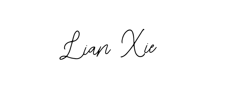 Also we have Lian Xie name is the best signature style. Create professional handwritten signature collection using Bearetta-2O07w autograph style. Lian Xie signature style 12 images and pictures png