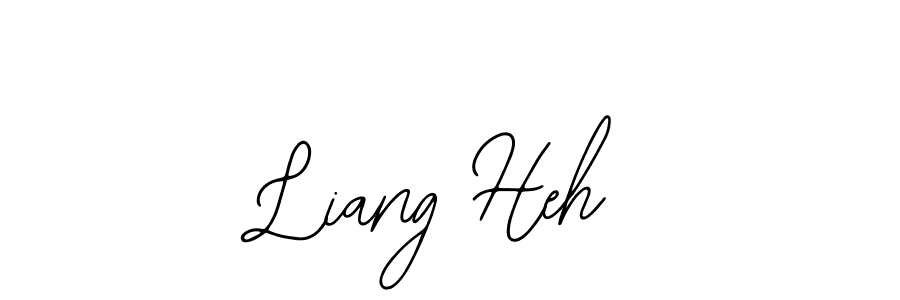 The best way (Bearetta-2O07w) to make a short signature is to pick only two or three words in your name. The name Liang Heh include a total of six letters. For converting this name. Liang Heh signature style 12 images and pictures png