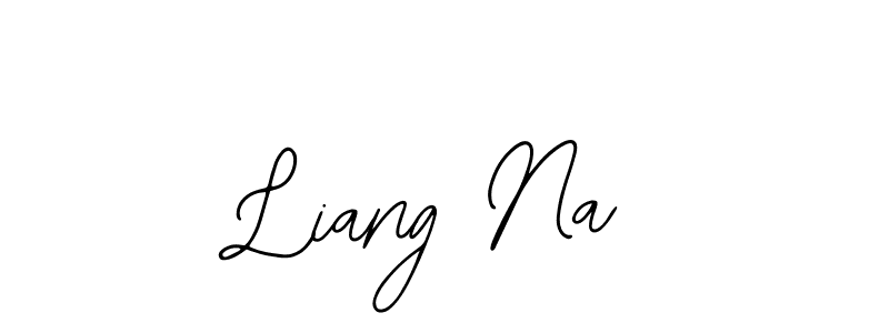 Create a beautiful signature design for name Liang Na. With this signature (Bearetta-2O07w) fonts, you can make a handwritten signature for free. Liang Na signature style 12 images and pictures png