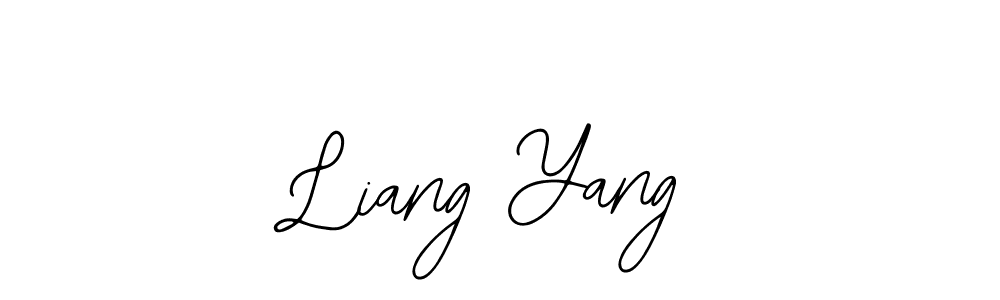 Once you've used our free online signature maker to create your best signature Bearetta-2O07w style, it's time to enjoy all of the benefits that Liang Yang name signing documents. Liang Yang signature style 12 images and pictures png