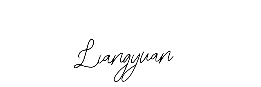 if you are searching for the best signature style for your name Liangyuan. so please give up your signature search. here we have designed multiple signature styles  using Bearetta-2O07w. Liangyuan signature style 12 images and pictures png
