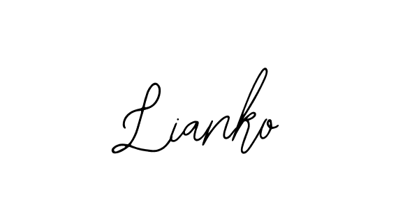 Best and Professional Signature Style for Lianko. Bearetta-2O07w Best Signature Style Collection. Lianko signature style 12 images and pictures png