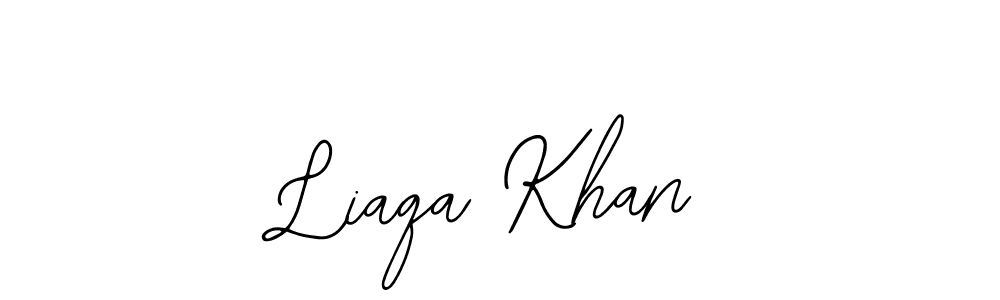 It looks lik you need a new signature style for name Liaqa Khan. Design unique handwritten (Bearetta-2O07w) signature with our free signature maker in just a few clicks. Liaqa Khan signature style 12 images and pictures png