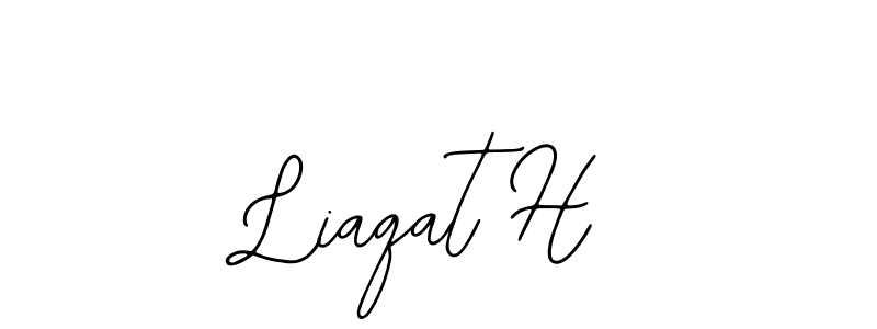 Make a beautiful signature design for name Liaqat H. With this signature (Bearetta-2O07w) style, you can create a handwritten signature for free. Liaqat H signature style 12 images and pictures png