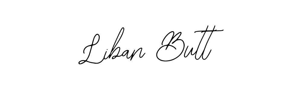Also You can easily find your signature by using the search form. We will create Liban Butt name handwritten signature images for you free of cost using Bearetta-2O07w sign style. Liban Butt signature style 12 images and pictures png