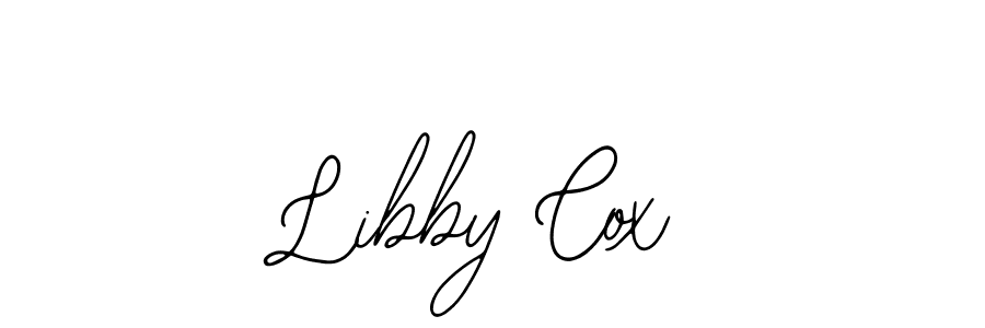 How to make Libby Cox signature? Bearetta-2O07w is a professional autograph style. Create handwritten signature for Libby Cox name. Libby Cox signature style 12 images and pictures png