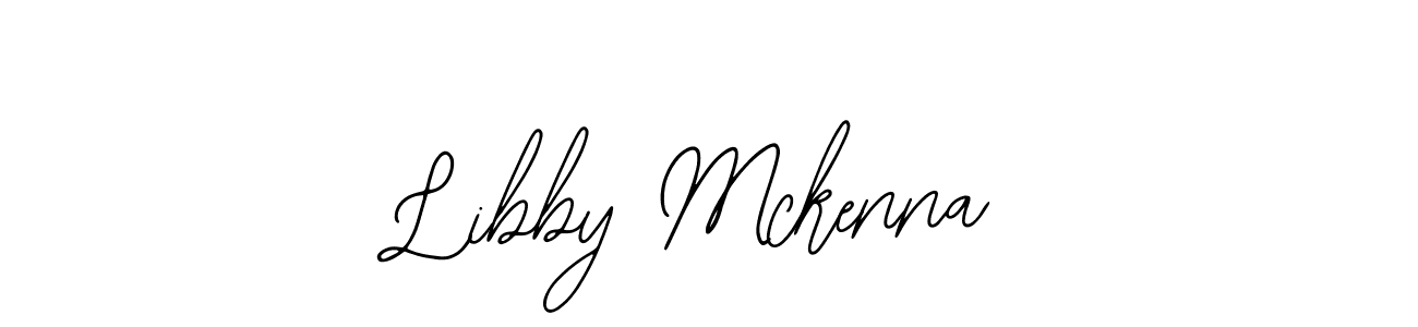 if you are searching for the best signature style for your name Libby Mckenna. so please give up your signature search. here we have designed multiple signature styles  using Bearetta-2O07w. Libby Mckenna signature style 12 images and pictures png