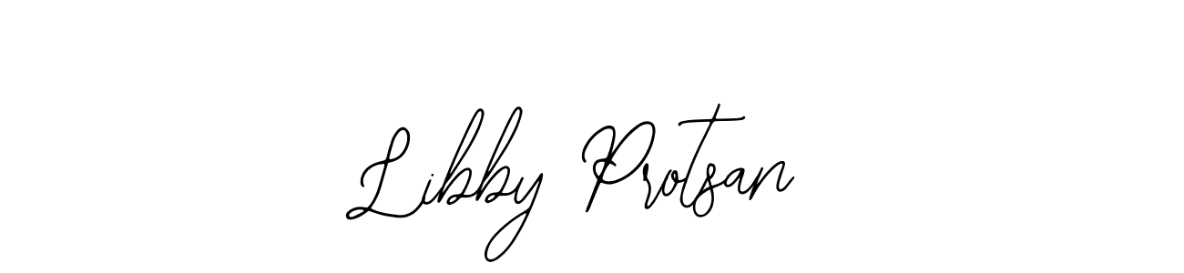 Also we have Libby Protsan name is the best signature style. Create professional handwritten signature collection using Bearetta-2O07w autograph style. Libby Protsan signature style 12 images and pictures png