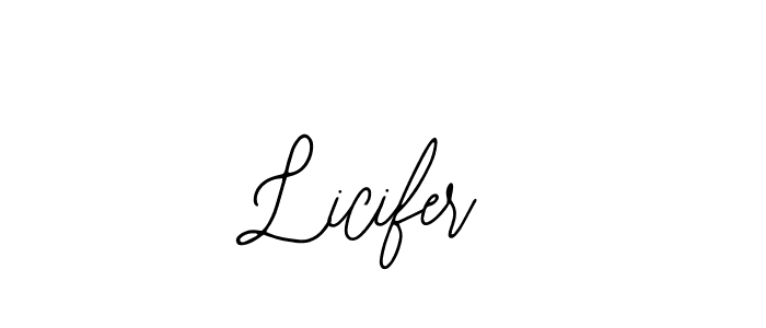 Also You can easily find your signature by using the search form. We will create Licifer name handwritten signature images for you free of cost using Bearetta-2O07w sign style. Licifer signature style 12 images and pictures png