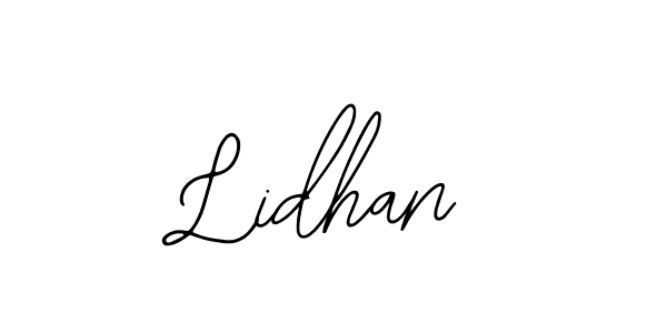 Create a beautiful signature design for name Lidhan. With this signature (Bearetta-2O07w) fonts, you can make a handwritten signature for free. Lidhan signature style 12 images and pictures png