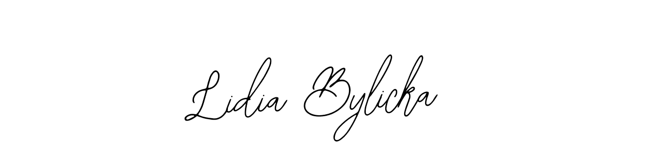 Make a short Lidia Bylicka signature style. Manage your documents anywhere anytime using Bearetta-2O07w. Create and add eSignatures, submit forms, share and send files easily. Lidia Bylicka signature style 12 images and pictures png