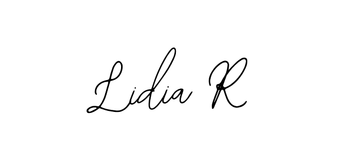How to Draw Lidia R signature style? Bearetta-2O07w is a latest design signature styles for name Lidia R. Lidia R signature style 12 images and pictures png