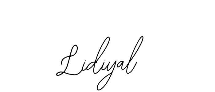 The best way (Bearetta-2O07w) to make a short signature is to pick only two or three words in your name. The name Lidiyal include a total of six letters. For converting this name. Lidiyal signature style 12 images and pictures png