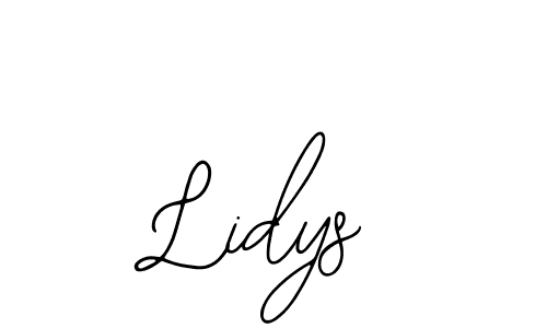 How to make Lidys signature? Bearetta-2O07w is a professional autograph style. Create handwritten signature for Lidys name. Lidys signature style 12 images and pictures png