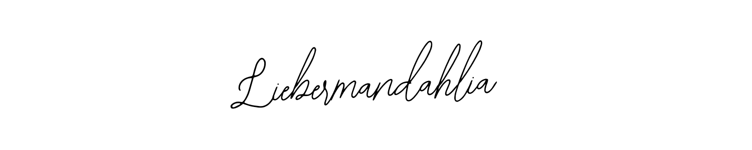 Liebermandahlia stylish signature style. Best Handwritten Sign (Bearetta-2O07w) for my name. Handwritten Signature Collection Ideas for my name Liebermandahlia. Liebermandahlia signature style 12 images and pictures png