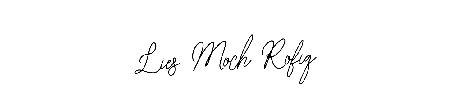 It looks lik you need a new signature style for name Lies Moch Rofiq. Design unique handwritten (Bearetta-2O07w) signature with our free signature maker in just a few clicks. Lies Moch Rofiq signature style 12 images and pictures png