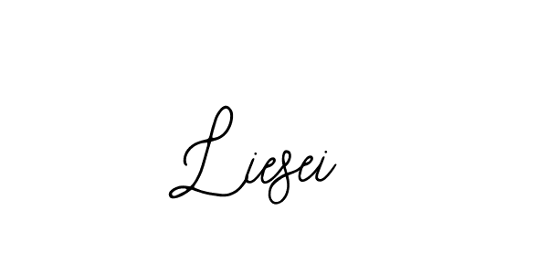 if you are searching for the best signature style for your name Liesei. so please give up your signature search. here we have designed multiple signature styles  using Bearetta-2O07w. Liesei signature style 12 images and pictures png