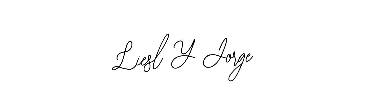 Once you've used our free online signature maker to create your best signature Bearetta-2O07w style, it's time to enjoy all of the benefits that Liesl Y Jorge name signing documents. Liesl Y Jorge signature style 12 images and pictures png