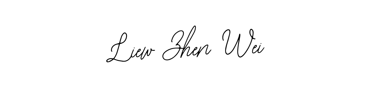 Create a beautiful signature design for name Liew Zhen Wei. With this signature (Bearetta-2O07w) fonts, you can make a handwritten signature for free. Liew Zhen Wei signature style 12 images and pictures png