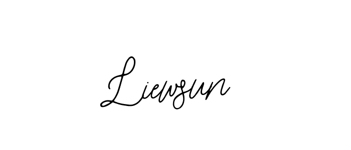 Once you've used our free online signature maker to create your best signature Bearetta-2O07w style, it's time to enjoy all of the benefits that Liewsun name signing documents. Liewsun signature style 12 images and pictures png