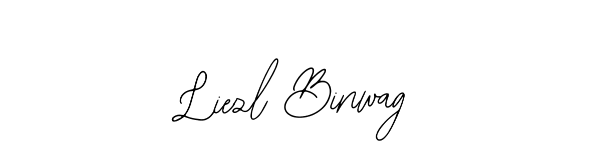 How to make Liezl Binwag signature? Bearetta-2O07w is a professional autograph style. Create handwritten signature for Liezl Binwag name. Liezl Binwag signature style 12 images and pictures png