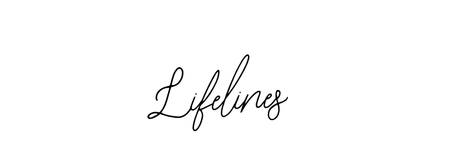 Also You can easily find your signature by using the search form. We will create Lifelines name handwritten signature images for you free of cost using Bearetta-2O07w sign style. Lifelines signature style 12 images and pictures png