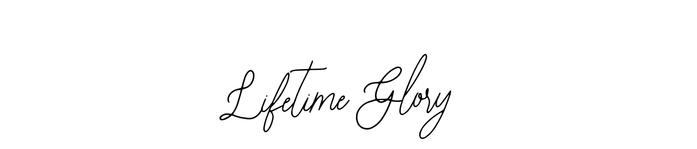 Lifetime Glory stylish signature style. Best Handwritten Sign (Bearetta-2O07w) for my name. Handwritten Signature Collection Ideas for my name Lifetime Glory. Lifetime Glory signature style 12 images and pictures png