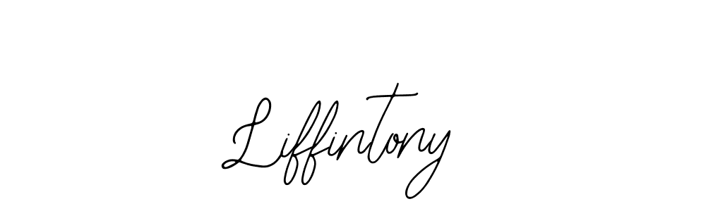 Also You can easily find your signature by using the search form. We will create Liffintony name handwritten signature images for you free of cost using Bearetta-2O07w sign style. Liffintony signature style 12 images and pictures png