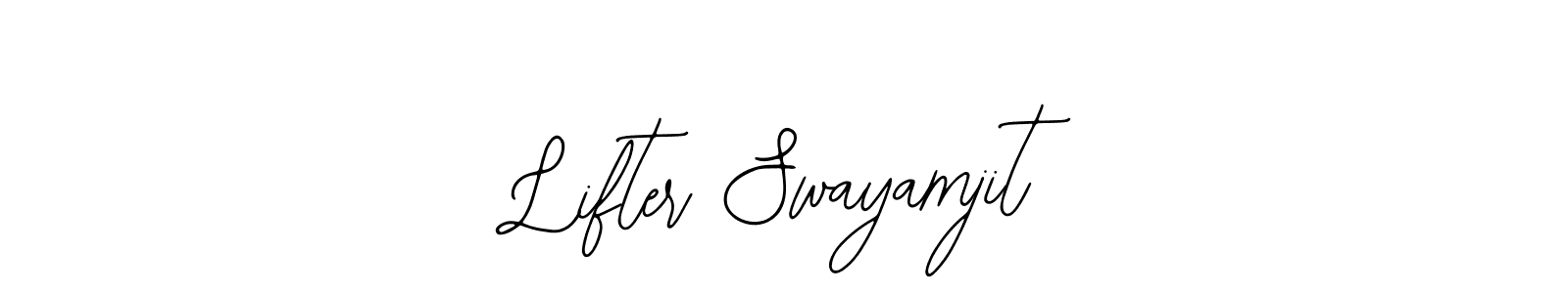 How to Draw Lifter Swayamjit signature style? Bearetta-2O07w is a latest design signature styles for name Lifter Swayamjit. Lifter Swayamjit signature style 12 images and pictures png