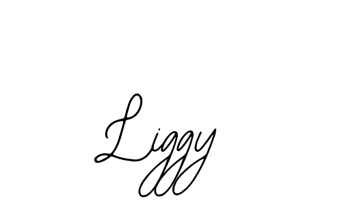 You should practise on your own different ways (Bearetta-2O07w) to write your name (Liggy) in signature. don't let someone else do it for you. Liggy signature style 12 images and pictures png