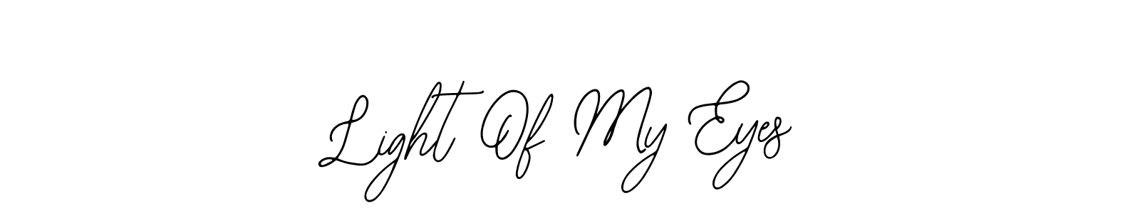 Use a signature maker to create a handwritten signature online. With this signature software, you can design (Bearetta-2O07w) your own signature for name Light Of My Eyes. Light Of My Eyes signature style 12 images and pictures png