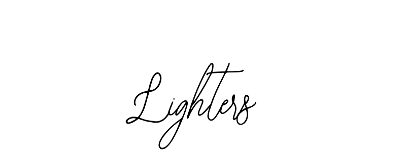 Lighters stylish signature style. Best Handwritten Sign (Bearetta-2O07w) for my name. Handwritten Signature Collection Ideas for my name Lighters. Lighters signature style 12 images and pictures png