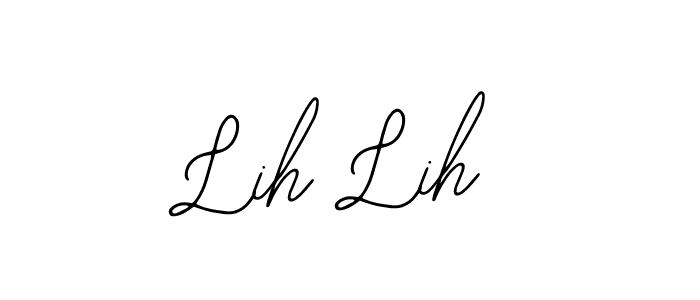 Make a beautiful signature design for name Lih Lih. Use this online signature maker to create a handwritten signature for free. Lih Lih signature style 12 images and pictures png