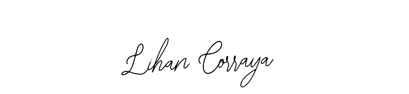 It looks lik you need a new signature style for name Lihan Corraya. Design unique handwritten (Bearetta-2O07w) signature with our free signature maker in just a few clicks. Lihan Corraya signature style 12 images and pictures png