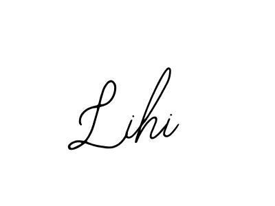 How to make Lihi signature? Bearetta-2O07w is a professional autograph style. Create handwritten signature for Lihi name. Lihi signature style 12 images and pictures png