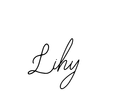 Also You can easily find your signature by using the search form. We will create Lihy name handwritten signature images for you free of cost using Bearetta-2O07w sign style. Lihy signature style 12 images and pictures png