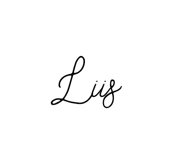 The best way (Bearetta-2O07w) to make a short signature is to pick only two or three words in your name. The name Liis include a total of six letters. For converting this name. Liis signature style 12 images and pictures png