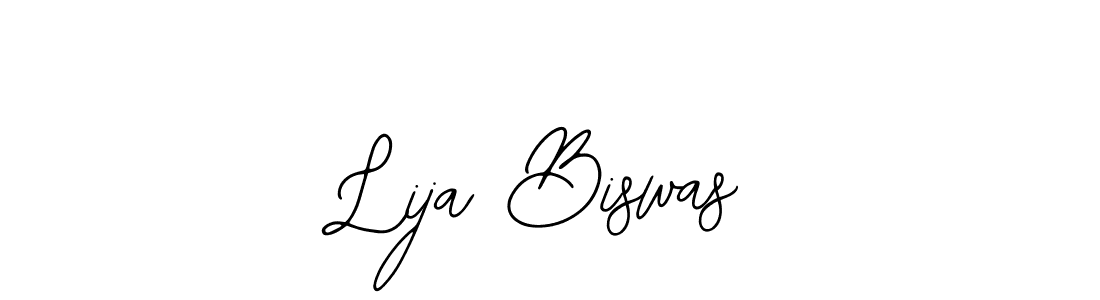 How to Draw Lija Biswas signature style? Bearetta-2O07w is a latest design signature styles for name Lija Biswas. Lija Biswas signature style 12 images and pictures png