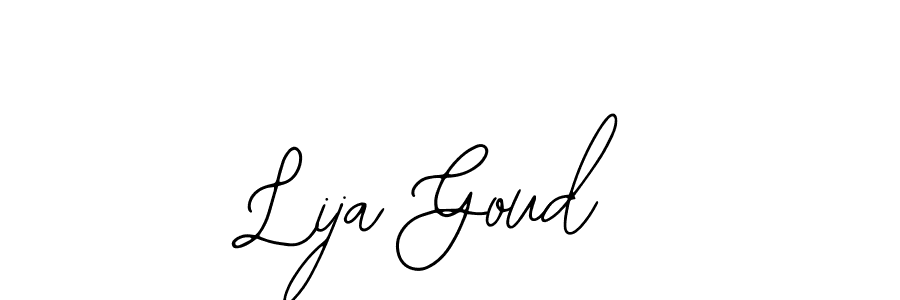 Design your own signature with our free online signature maker. With this signature software, you can create a handwritten (Bearetta-2O07w) signature for name Lija Goud. Lija Goud signature style 12 images and pictures png