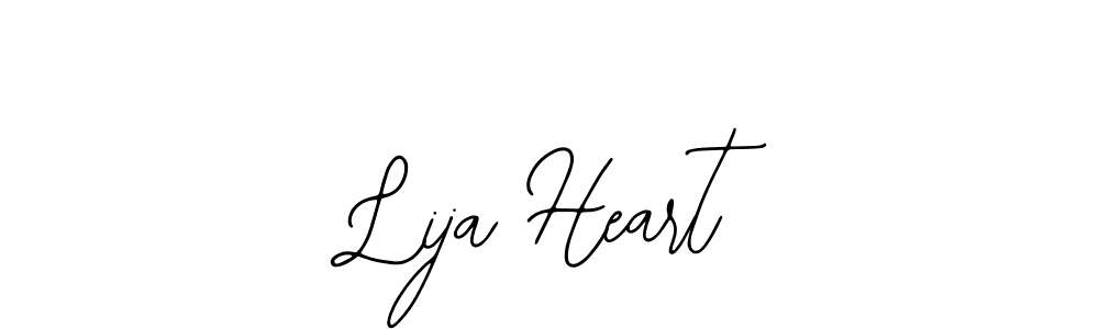 Also You can easily find your signature by using the search form. We will create Lija Heart name handwritten signature images for you free of cost using Bearetta-2O07w sign style. Lija Heart signature style 12 images and pictures png