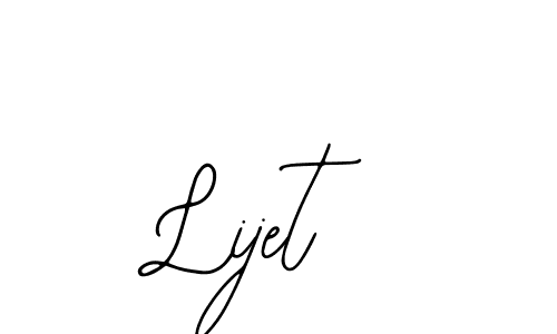 Make a beautiful signature design for name Lijet. With this signature (Bearetta-2O07w) style, you can create a handwritten signature for free. Lijet signature style 12 images and pictures png