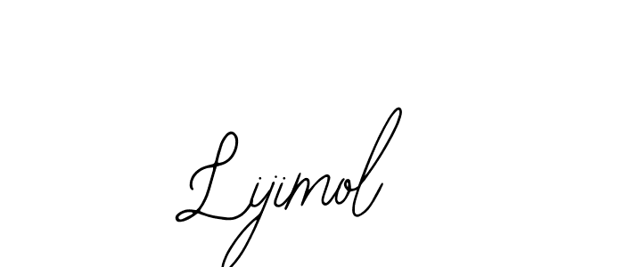 You should practise on your own different ways (Bearetta-2O07w) to write your name (Lijimol) in signature. don't let someone else do it for you. Lijimol signature style 12 images and pictures png